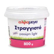 Alphamega Strained Yoghurt Light 800 g