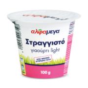 Alphamega Strained Yoghurt Light 100 g