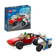 Lego City Αστυνομική Καταδίωξη με Ποδήλατο 5+ Ετών CE