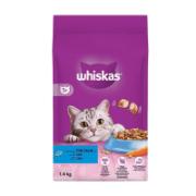 Whiskas Ολοκληρωμένη Ξηρή Τροφή για Ενήλικες Γάτες με Τόνο 3.8 kg