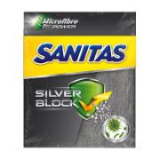 Sanitas Silver Block Microfibre Wipe