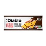 Diablo 0% No Added Sugar Chocolate Cream Flavour Wafers 160 g