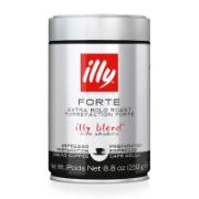 Illy Espresso Ground Roasted Coffee Forte 250 g