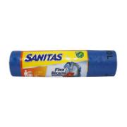 Sanitas Flex & Strong Σακούλες για Γίγας Κάδους 90 L 75 x 80 εκ. 10 Τεμάχια