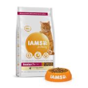 Iams For Vitality Complete & Balanced Nutrition for Senior Cats with Fresh Chicken 7+ Years 2 kg