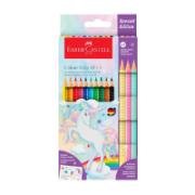 Faber Castell Buntstift Colour Grip Einhorn 10+3 Grip Sparkle CE