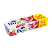 Fage Fruyo Strained Yogurt Dessert with Strawberry 0% Fat 2+1 Free 3x150 g