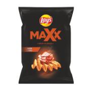 Lay’s Maxx Wavy Potato Chips with Bacon Flavour 160 g