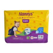 Nannys Sensitive Pants Junior No.5 10-16 kg 34 Τεμάχια