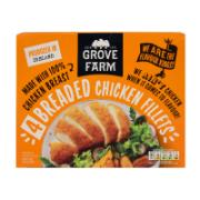 Grove Farm 4 Spice Box Breaded Chicken Fillets 360 g
