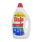 Dixan Liquid Laundry Detergent with Active Cleaning Technology 48+5 Washes (10% Free Product) 2.385 L