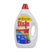 Dixan Liquid Laundry Detergent with Spring Freshness 48+5 Washes (10% Free Product) 2.385 L