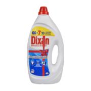 Dixan Liquid Laundry Detergent with Ocean Freshness 66+7 Washes (10% Free Product) 3.285 L