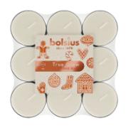 Bolsius True Glow Cookie Fever Fragranced Candles 16x39 mm 18 Pieces