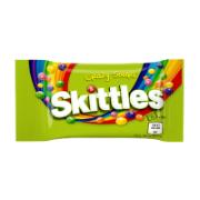 Skittles Μασώμενες Καραμέλες Με Τραγανή Επικάλυψη Ζάχαρης Με Γεύση Ξινών Φρούτων 38 g