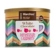 Marchoc Λευκή Σοκολάτα με Γεύση Ρόδι & Βατόμουρο με 85% Λιγότερη Ζάχαρη 230 g