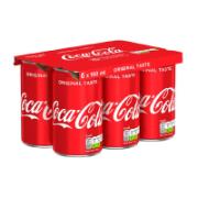 Coca Cola Soft Drink 6x150 ml